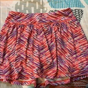 girls skirt with shorts